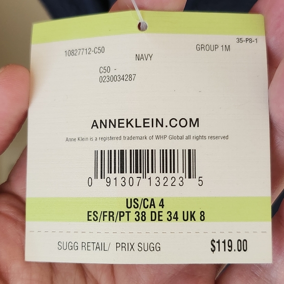 Anne Klein sleeveless maxidress - Picture 4 of 4